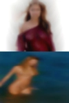 Nude girls grab squeeze balls