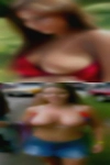 Full figured naked woman ready